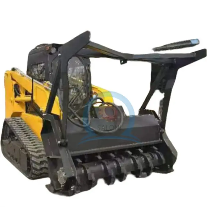 Excavator Skid Steer Tractor Forest Mulcher Skid Steer Attachments Forest Mulcher for Sale — image 4