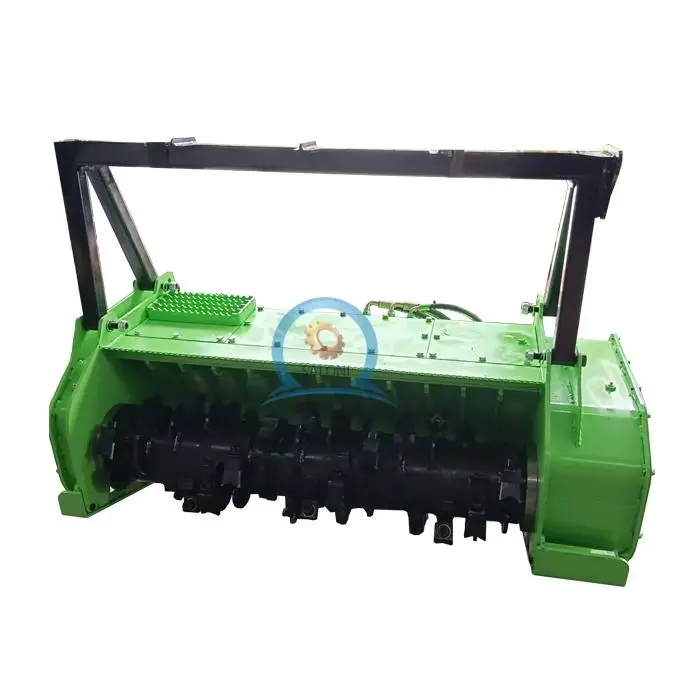 Excavator Skid Steer Tractor Forest Mulcher Skid Steer Attachments Forest Mulcher for Sale — image 7