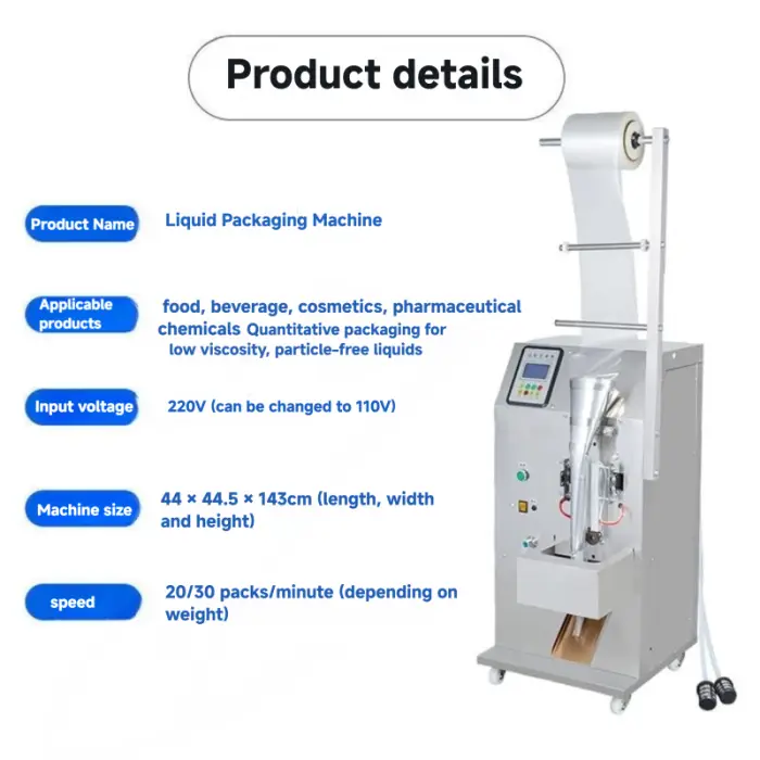 Low Cost Automatic Ice Lolly Popsicle Filling Packaging Machine Ice Pop Ice Candy Packing Machine — image 4
