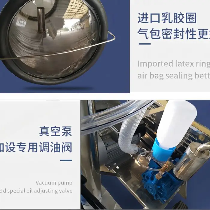 Easy Operation Milking Machine for Cows Portable Goat Milking Machines — image 4