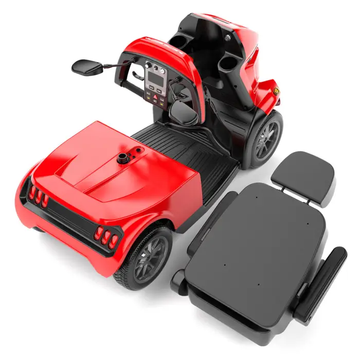 2026 New Hot Sale Off Road Scooter Seniors All Terrain Outdoor Travel 4 Wheels Heavy Duty Electric Mobility Scooter — image 6