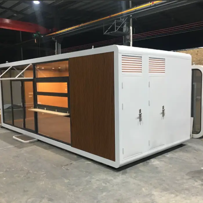 Apple cabin ZH-S58 Modern Modular Steel Container House Portable galvanised sheet L5800*W*2200*H2500 Area 12.7㎡ — image 4