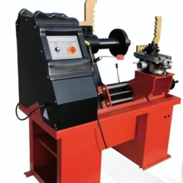 Alloy/Steel Wheel Rim Straightening/Polishing Machine — image 2