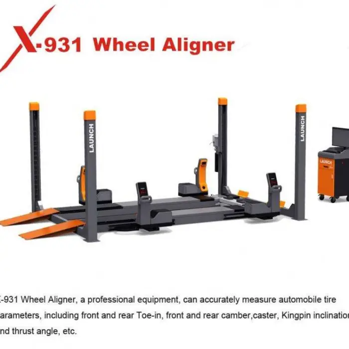 Launch X931+TLT440W Four Wheel Alignment — image 3