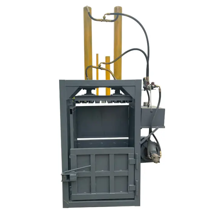 Baling Machine Compactor Bailer Machine With Cross Cylinder for Paper Plastic Scraps — image 3