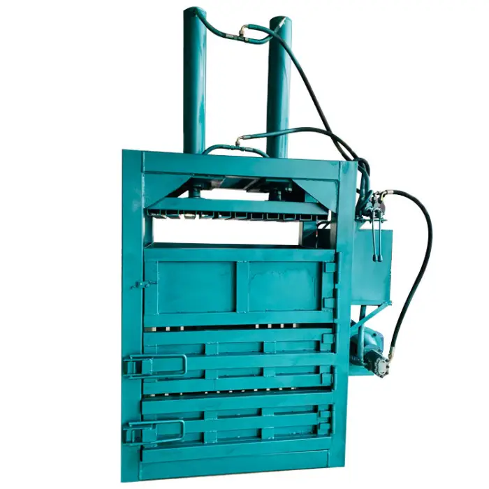 Baling Machine Compactor Bailer Machine With Cross Cylinder for Paper Plastic Scraps — image 4