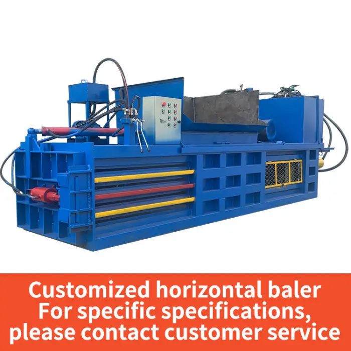 Baling Machine Compactor Bailer Machine With Cross Cylinder for Paper Plastic Scraps — image 7
