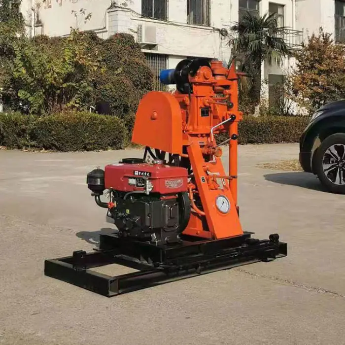 Portable Tunnel Underground Portatil Geotechnical Diamond Rock Coring Core Drilling Rig — image 3