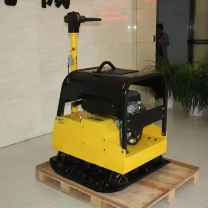 Deleixi DLX-160 Hand-Held Reversible Vibratory Plate Compactor Machine with 6.5HP Engine & Motor — image 7