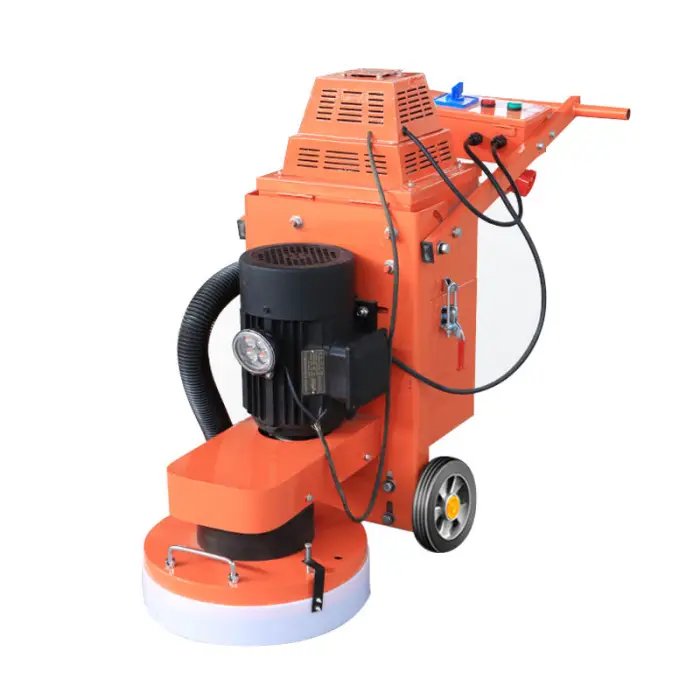 Frequency Conversion Concrete Floor Grinder 7.5kw Concrete Floor Surface Grinding Machine with Vacuum — image 5