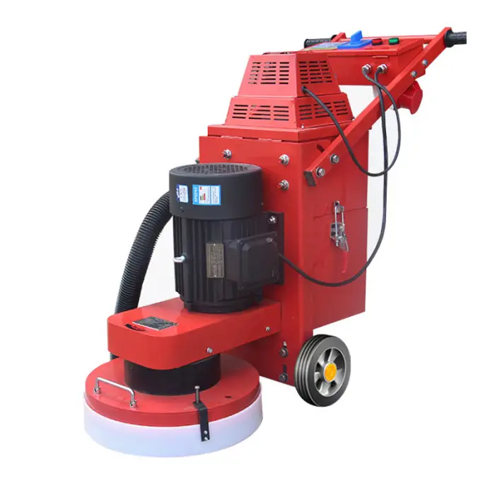Frequency Conversion Concrete Floor Grinder 7.5kw Concrete Floor Surface Grinding Machine with Vacuum — image 6