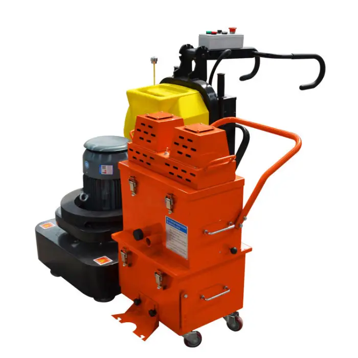 12 Grinding Head Terrazzo Grinding Machine Concrete Floor Grinder with Vacuum Concrete Grinding Machine Floor Grinders — image 3