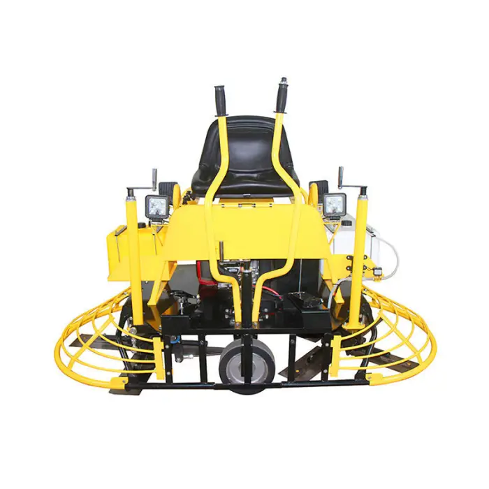 High Quality Construction Finishing Tools Machinery Double Floating Pan Helicopter Honda Engine Concrete Ride on Power Trowel — image 4