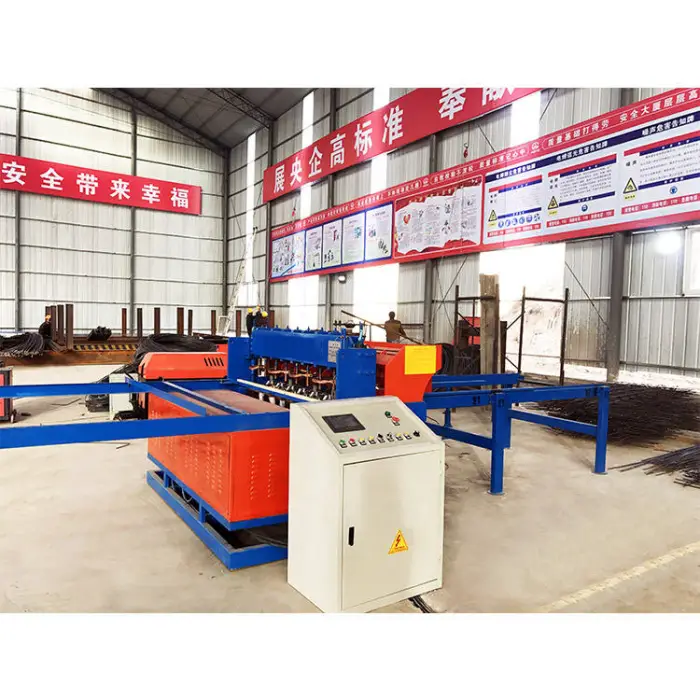Tunnel Reinforcement Metal Welded Mesh Machine 3KW Motor High Capacity Automated Robust Wire Mesh Welding Equipment — image 4