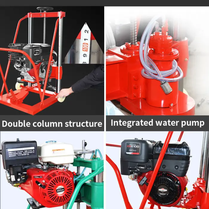 Concrete Cutting Drilling Rig Machin/ Diamond Core Drill — image 7