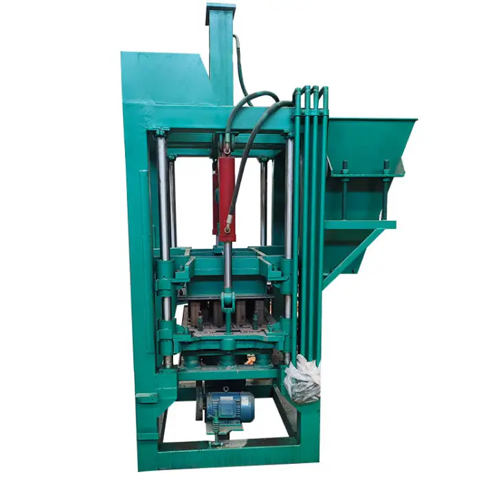 Factory Sale Semi-Automatic Block Making Machine Concrete Hollow Solid Interlocking Brick Making Machine — image 5