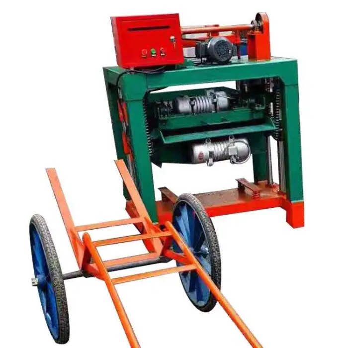 Parpaing Brick Making Machine Qtj4-26 Clay Motor & Engine Powered — image 4