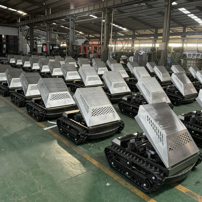 Custom Made Stainless Steel Lawn Mower 1m Cutting Width High Remote Control Farm Weeding Machine Motor Gearbox Bearing Gear — image 3