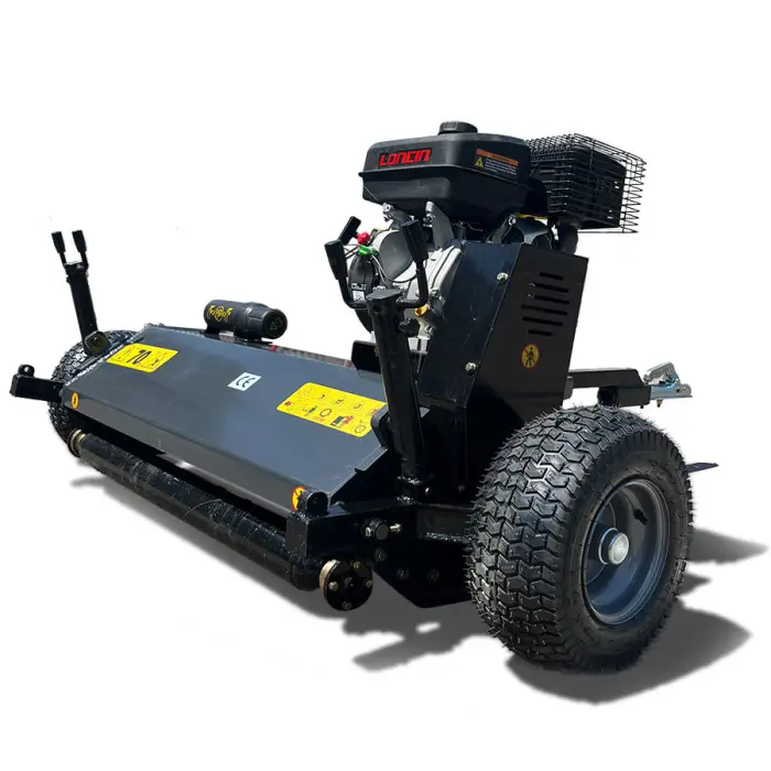 ZEYI High Productivity Black ATV Farm Equipment with Engine for Grass Cutting — image 6