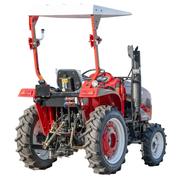 High Quality Agricultural Four Wheels Diesel Engine Tractor With Front End Agricultural Equipment — image 2