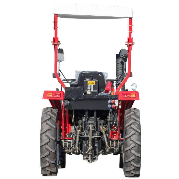 High Quality Agricultural Four Wheels Diesel Engine Tractor With Front End Agricultural Equipment — image 4