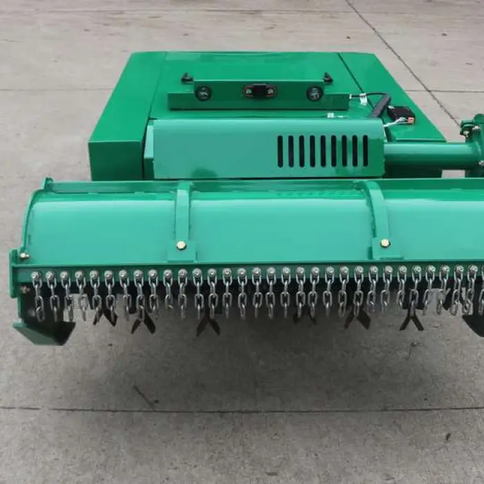 Direct Factory Sales Intelligent Grass Cutting Multifunctional Remote Control Crawler for Orchard Using — image 4