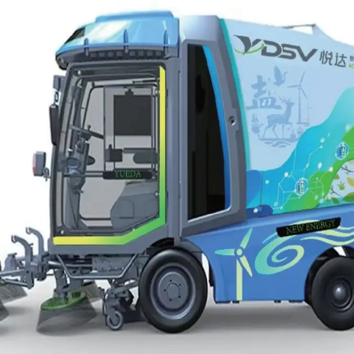 Yueda ROBO Sweeper with Motor and PLC Core Components — image 4