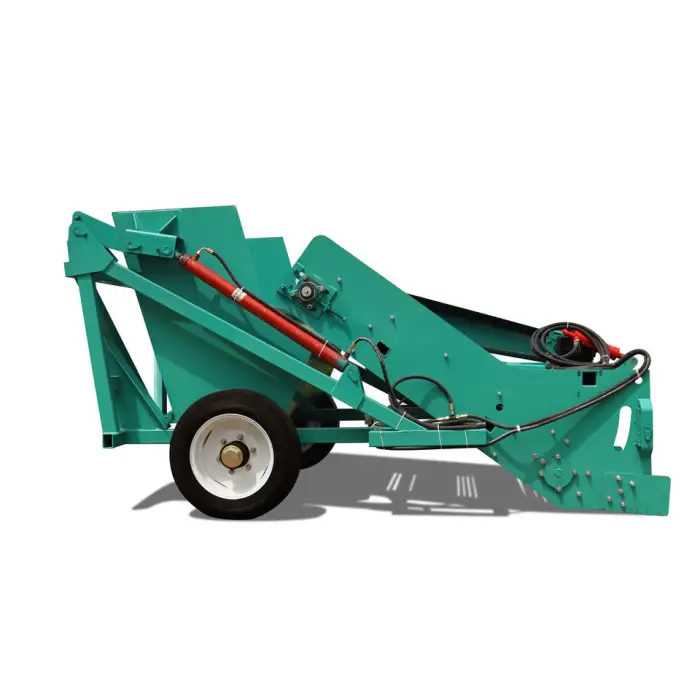 High Quality Agricultural Tractor Pulled Stone Picker Hydraulic Stone Picker — image 6