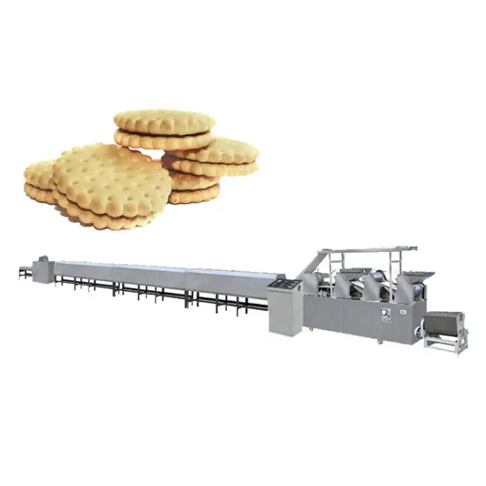 MI Factory Direct Selling Butter Chocolate Cookies Production Line Wholesale Price Production Line for Making Biscuit — image 3