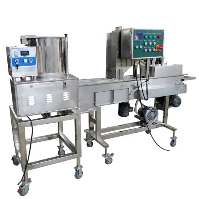 MI QDMECH Easy Operation Hot-selling New Industrial Automatic Beef Patty Making Machine — image 3
