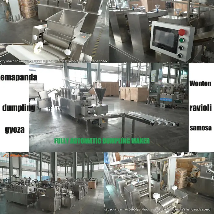MI QDMECH Brand New Table Top Dumpling Maker Stable Performance Large Size Dumpling Maker Easy Operation Dumpling Maker — image 5