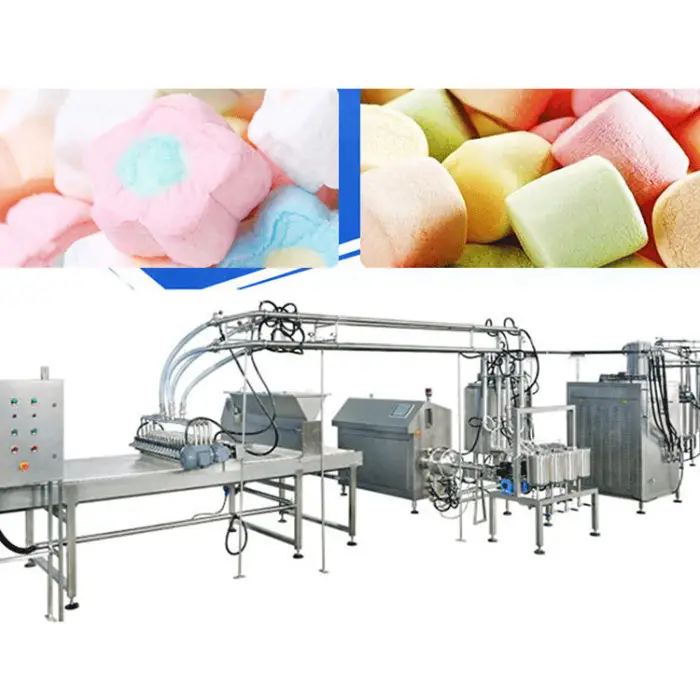 MI QDMECH High Speed Marshmallows Automatic Making Machine Professional Marshmallow Candy Making Machine — image 3