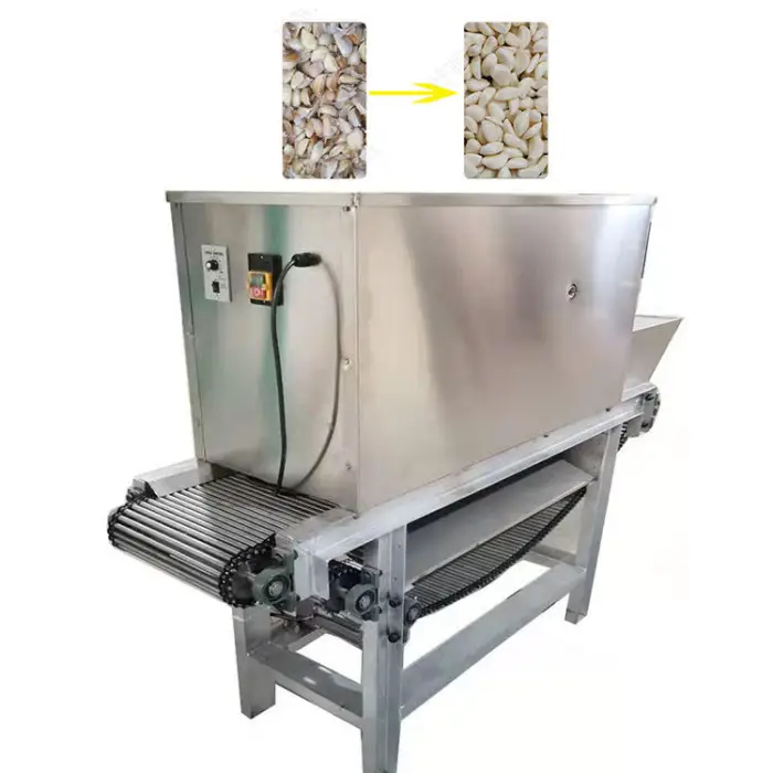 HN QDMECH High-Efficiency Food Processing Plant Garlic Dry Chain Peeling Machine Garlic Peeling Production Line Garlic Peeler — image 5