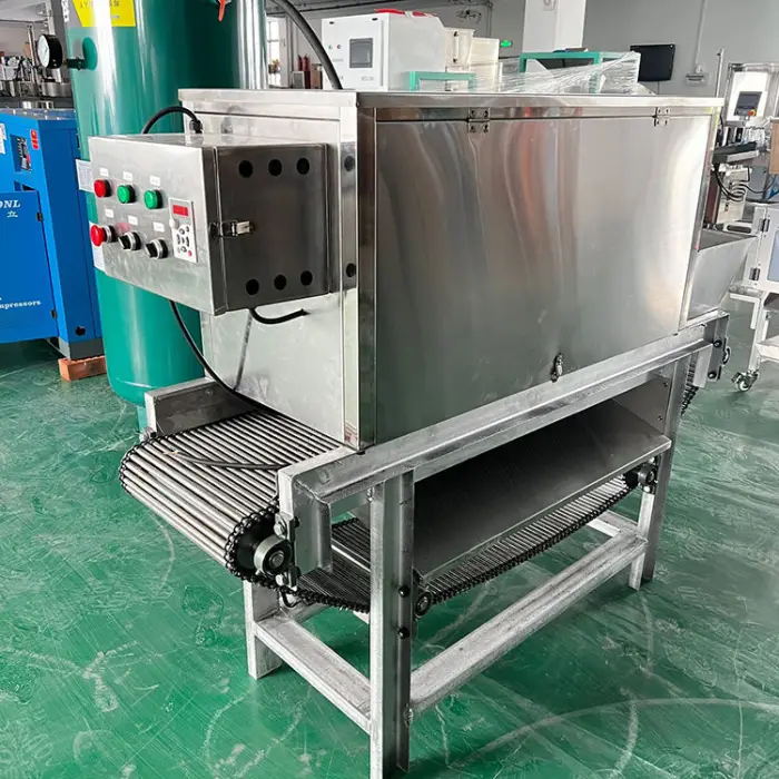 HN QDMECH High-Efficiency Food Processing Plant Garlic Dry Chain Peeling Machine Garlic Peeling Production Line Garlic Peeler — image 6