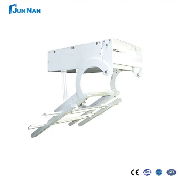 Drop Down Remote Control Steel LCD TV Stand Motorized Ceiling Elevator Home Office Bracket Ceiling TV Mount Motorized — image 5