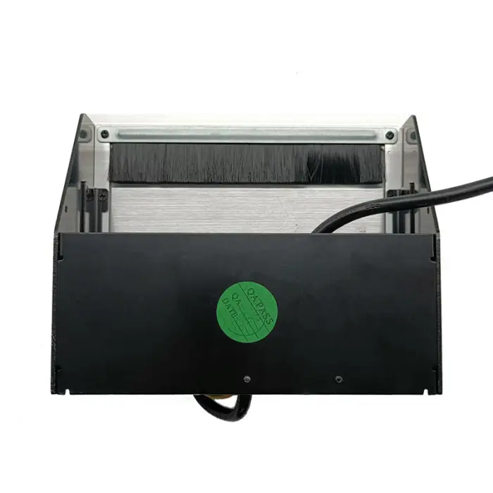 Embedded Flip up Socket With Universal Power Outlet 2 USB Port for Office Home Multimedia Tabletop Socket — image 3