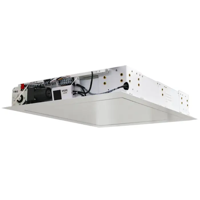 Motorized TV Lift Ceiling Bracket Hidden with Remote Control Steel Material Ceiling TV Mount Liftable and Tiltable — image 3