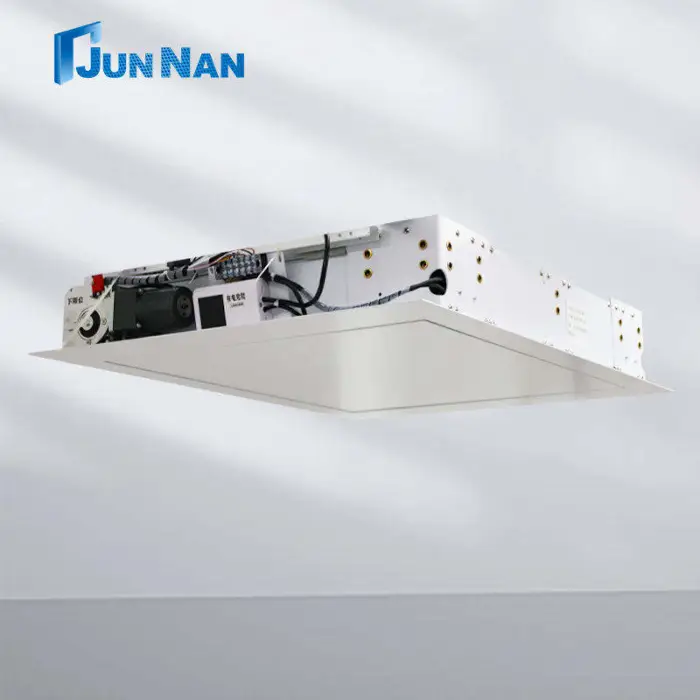Wholesale Automatic Flip TV Ceiling Mount Electric Installation Hidden Flip up & Drop Down Motorized TV Lift Ceiling — image 3