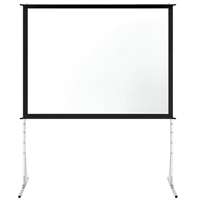 16:9 Projector Screen Durable Plastic Lightweight Long-distance High-definition Projection Screen with Light Leakage Prevention — image 6