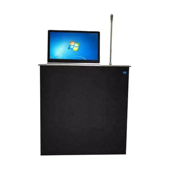 15.6 Inch Motorized Paperless Interactive Monitor Lift LCD Monitor Lift Paperless Conference System for Conference Room — image 3