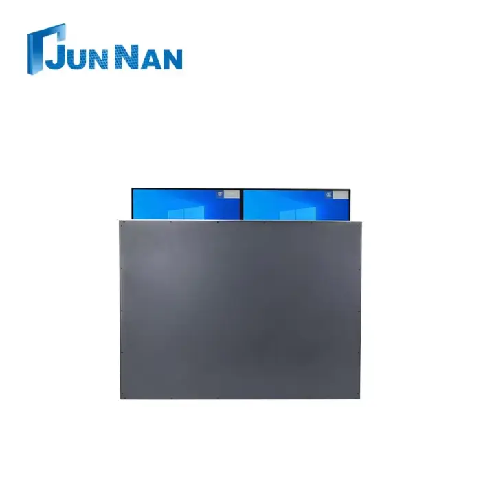 Customized Motorized LCD Screen Audio Conference Hidden LCD Monitor Lift Paperless Conference System for Conference Room — image 4