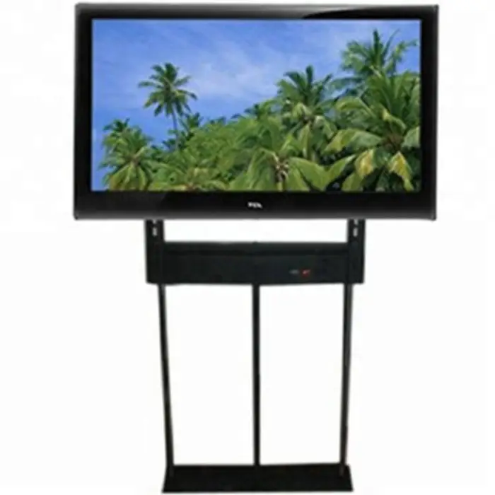 Automatic Modern LED Electric TV Stand Lift Mechanism Remote Control Adjustable Height Steel TV Lift Cabinet Mounts — image 5