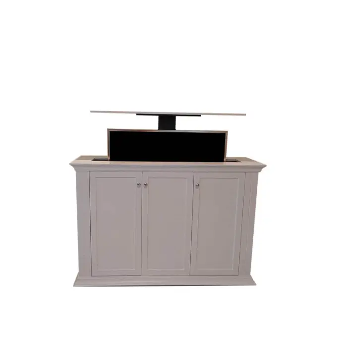 Electric Automatic Plasma Height Adjustable Motorized TV Lift Cabinet for 32-55 Inch TV Lift Stand Audio Conference System — image 3
