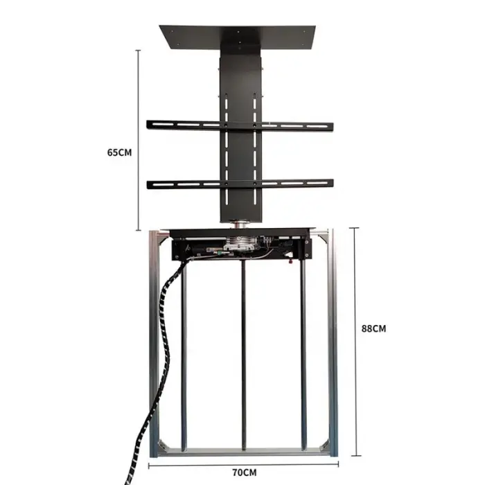 Electric TV Lift Cabinet Lifter TV Lift Stand with Automatic Height Adjustment Lcd Monitor Lift Motorized Tv Lift — image 4