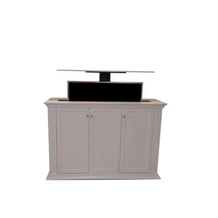 Automatic TV Lift Cabinet Stand Remote Motorized Rotating Drop System Modern Bed Lift Hidden Height Adjustable — image 4