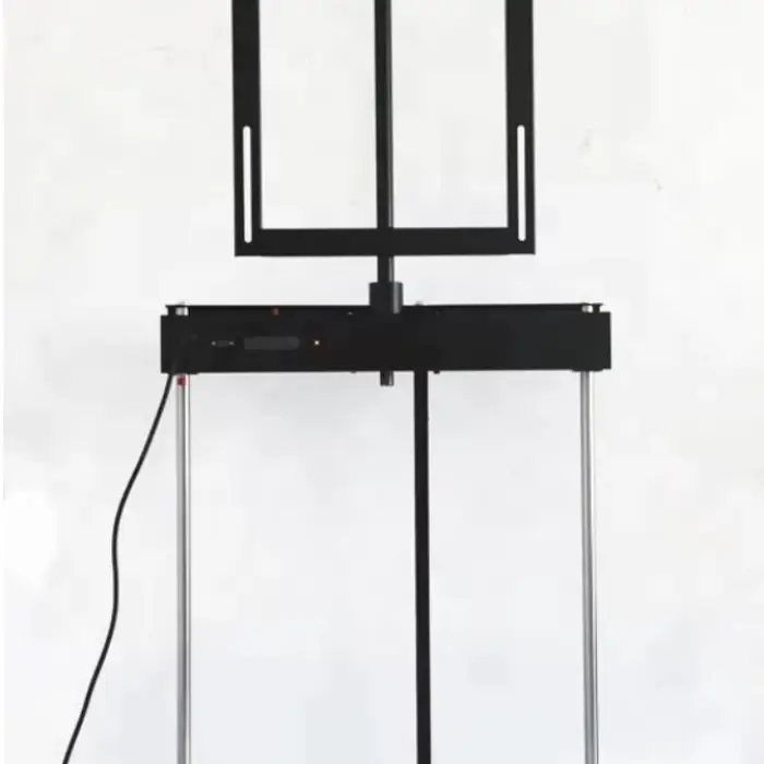 32-65 Inch TV Lift Cabinet Mechanism Motorized TV Mounts Remote Control Approved Motorized TV Lift System Aluminium TV Stand — image 7