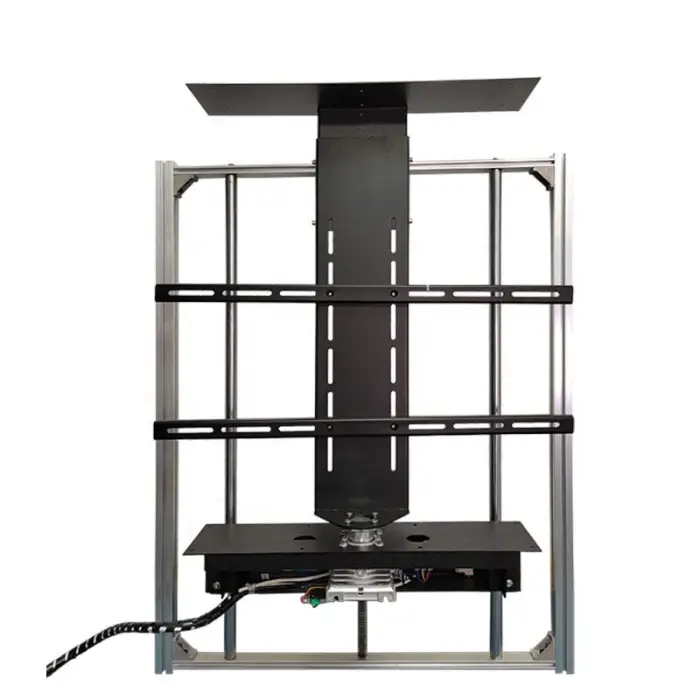 Modern 32-65Inch Motorized Remote Control Height TV Lift Cabinet Swivel TV Stand Wall Mount Motorized Living Room — image 3