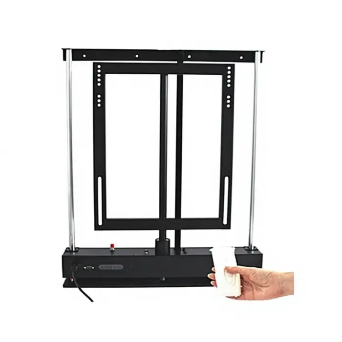 Remote Control Electric Motorized TV Lift Cabinet Projector Lift Mechanism TV Flip Down Bracket TV Mount for Conference System — image 3