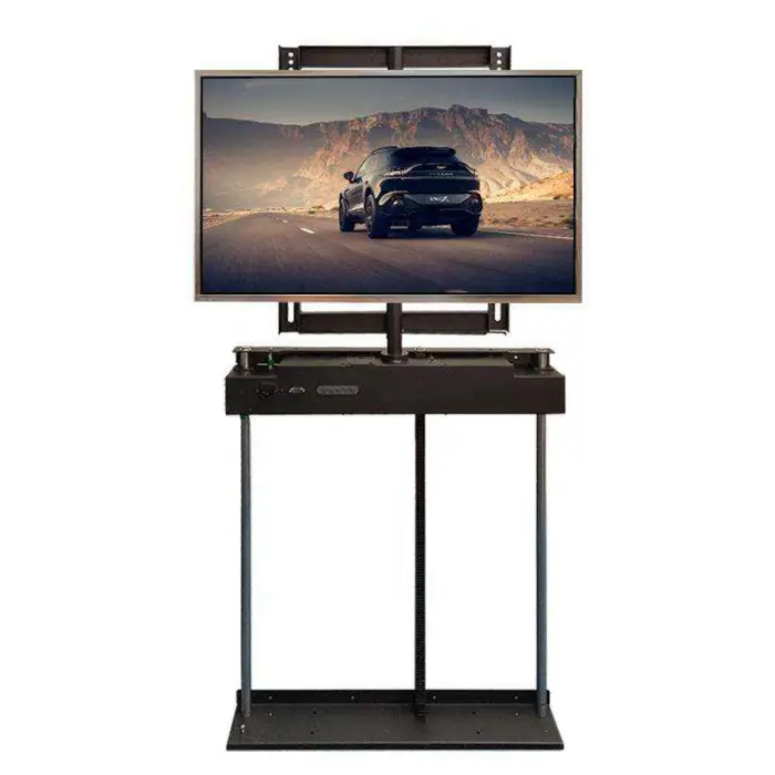 Hidden TV Lift System with Motorized Mechanism Ceiling Lift for Projector Furniture Video Function — image 4