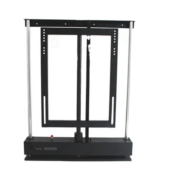 Electric 340 Degree Rotation TV Lift Stand Remote Control Cabinet with Steel Iron TV Lift Cabinet Mounts Bracket Mount Type — image 3